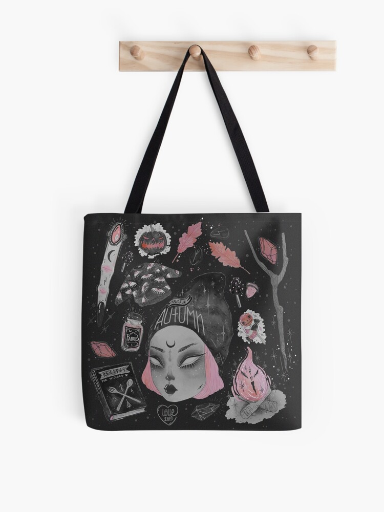 Thumbnail 1 of 2, Tote Bag, Magical ϟ Autumn designed and sold by lOll3.