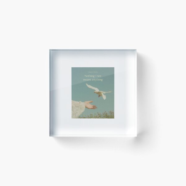Item preview, Nothing I see means anything | A Course in Miracles Quote designed and sold by InspiredByTruth.