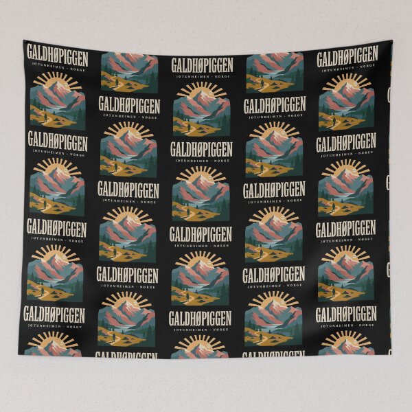 Item preview, Galdhopiggen Norway Highest Peak Mountain Adventure designed and sold by Redgiant87x.