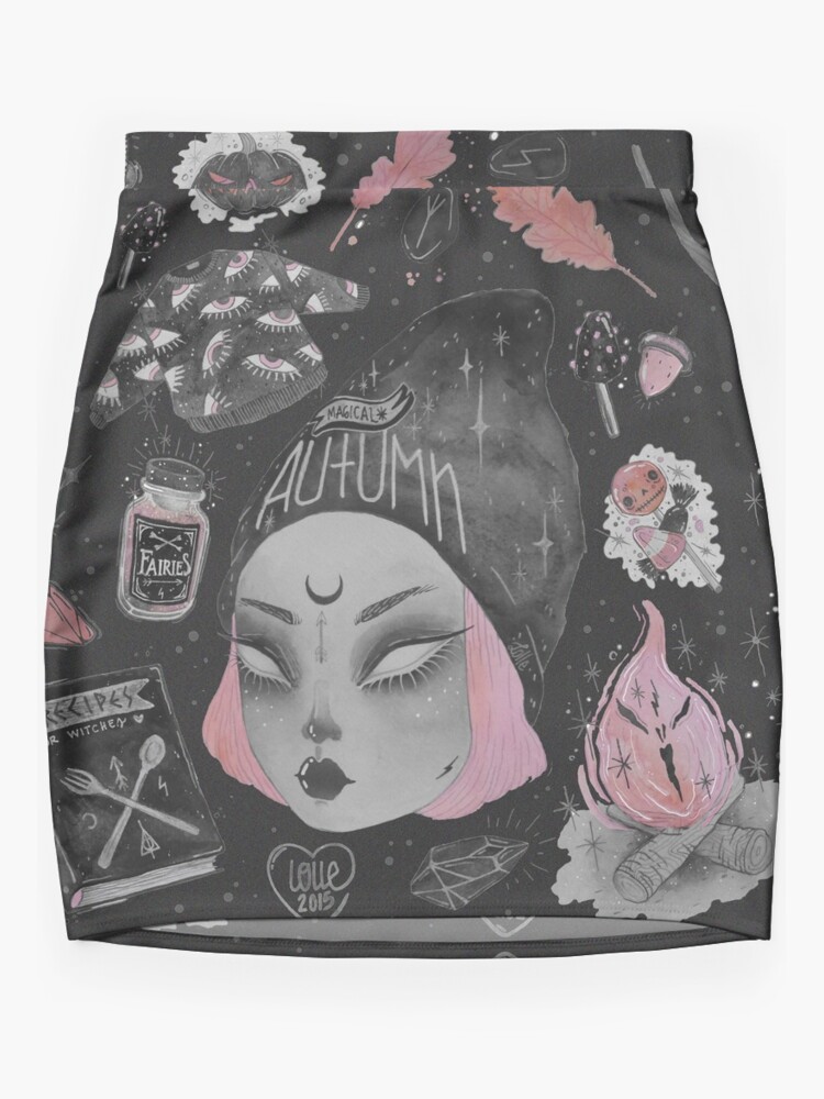 Thumbnail 3 of 4, Mini Skirt, Magical ϟ Autumn designed and sold by lOll3.