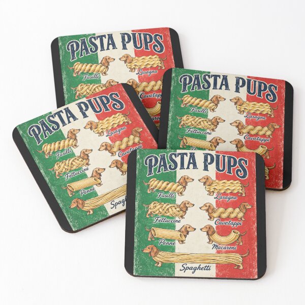 Item preview, Pasta Pups Vintage Dachshund Italian Food Chart designed and sold by WILLIAMS-BR.