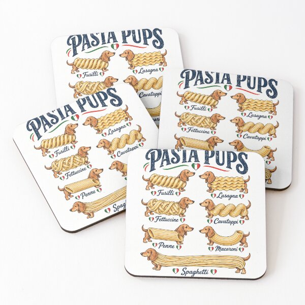 Item preview, Pasta Pups Vintage Dachshund Italian Food Chart designed and sold by WILLIAMS-BR.