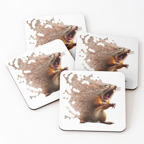 Item preview, squirrel screaming designed and sold by fishiefilet.