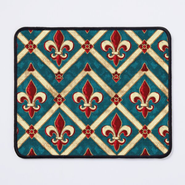 Item preview, Fleur de Blue and Red designed and sold by JaimeLikes.