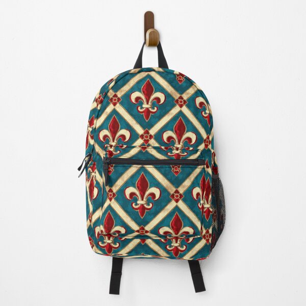 Item preview, Fleur de Blue and Red designed and sold by JaimeLikes.