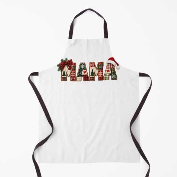 Item preview, Christmas Mama Plaid Cozy Holiday Vintage Christmas Mom Design designed and sold by LandFinStudio.