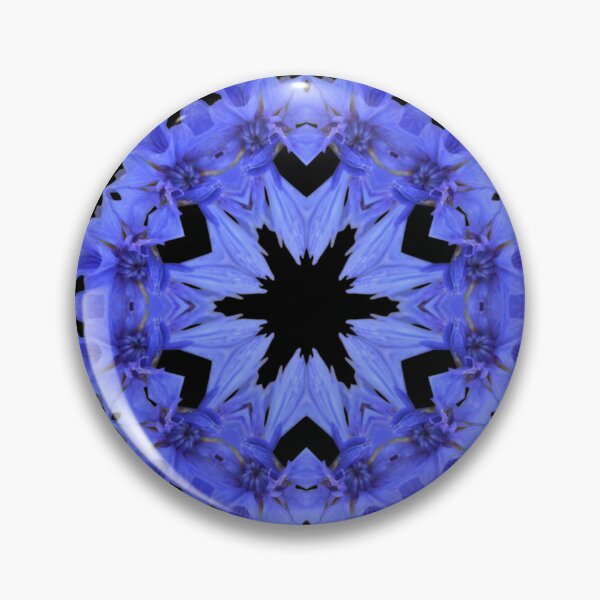 Item preview, Lavender Blue Floral Wreath designed and sold by SilentBloomLab.