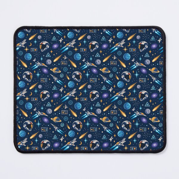 Item preview, Starfield Mercenary Doodles - Seamless Sci-Fi Anime Pattern designed and sold by Fanverse Merchandise.