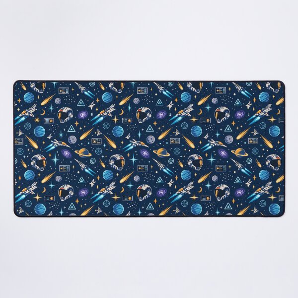 Item preview, Starfield Mercenary Doodles - Seamless Sci-Fi Anime Pattern designed and sold by Fanverse Merchandise.