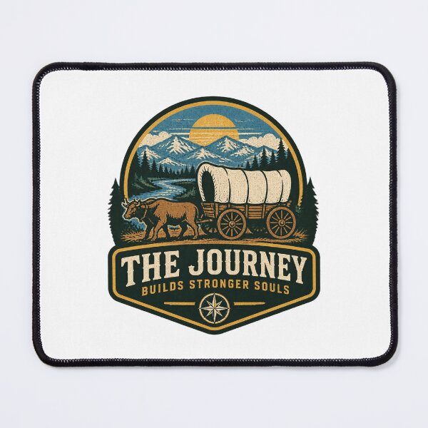 Item preview, RFK Inspired Oregon Trail Vintage Style Design designed and sold by X7Shop.