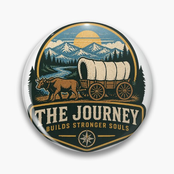 Item preview, RFK Inspired Oregon Trail Vintage Style Design designed and sold by X7Shop.