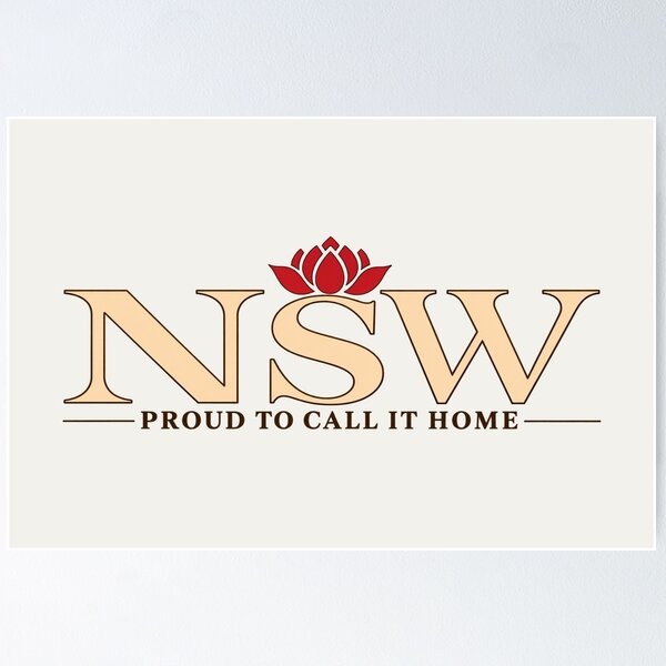 Item preview, NSW Proud to Call It Home – New South Wales Waratah Australia designed and sold by HO•Designs.