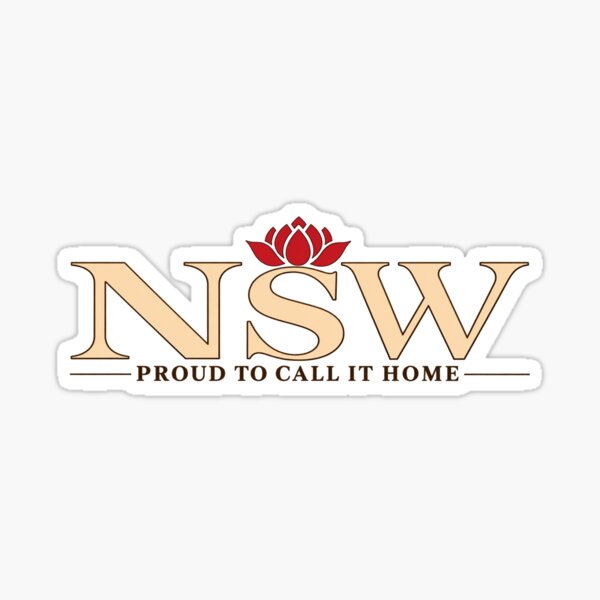 Artikelvorschau, NSW ist stolz darauf, hier zu Hause zu sein – New South Wales Waratah Australia entworfen und verkauft von HO•Designs.