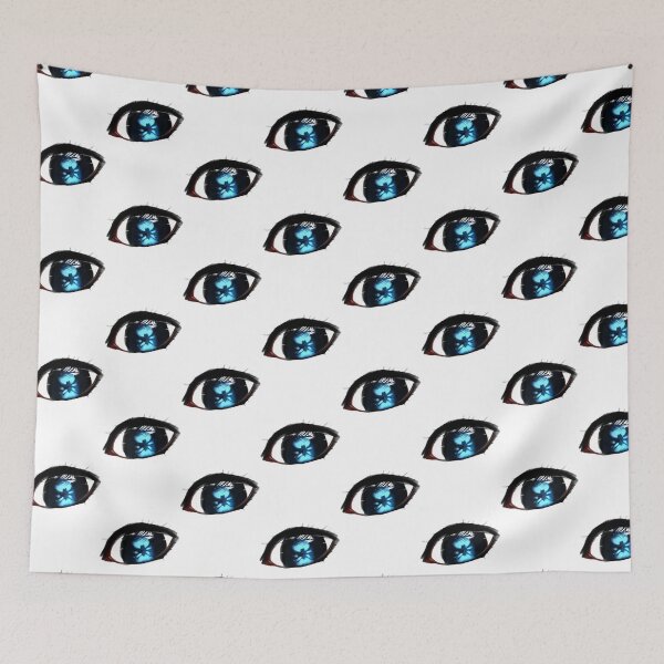 Item preview, Blue Cosmic Eye Beautiful Anime Gaze Fantasy Art designed and sold by Ainemely.