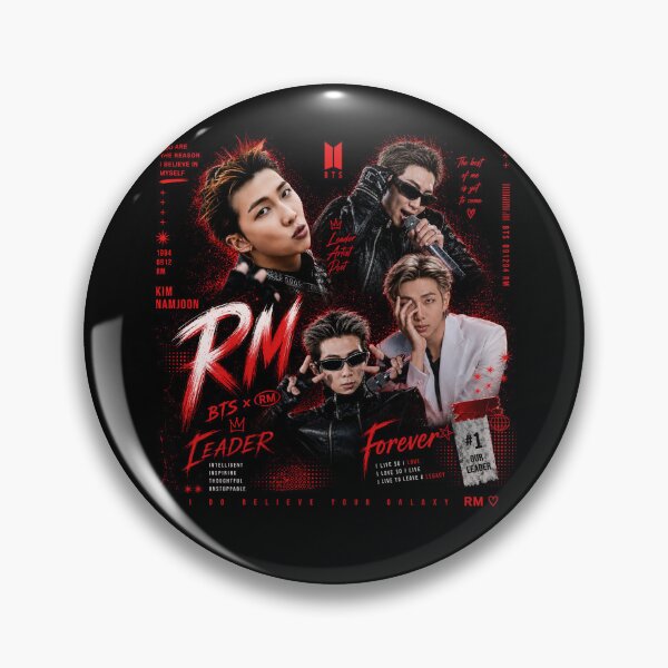 Item preview, Kpop Leader Artist Poet Solo Rapper Portrait Korean Music Graphic designed and sold by Suzyshackfelt.