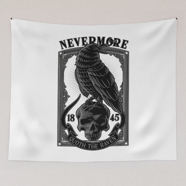 Item preview, Edgar Allan Poe - The Raven Nevermore designed and sold by KMBRstudioSg.