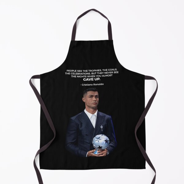 Item preview, People See The Trophies, The Goals, The Celebrations, But They Never See The Nights When You Almost Gave Up - Cristiano Ronaldo Inspiring Motivational Quote, Never Give Up designed and sold by Matt_Smith.