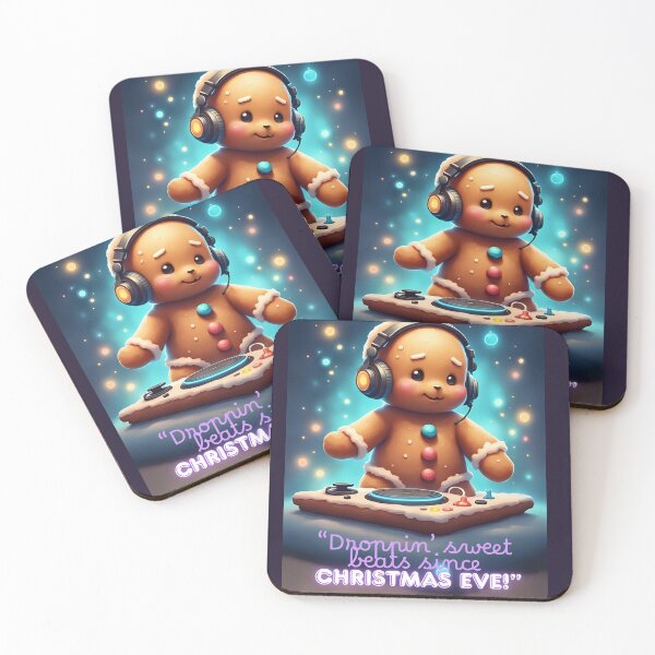 Item preview, Droppin Beats, GingerDJ Style, for Christmas 3 designed and sold by soin10s-designs.