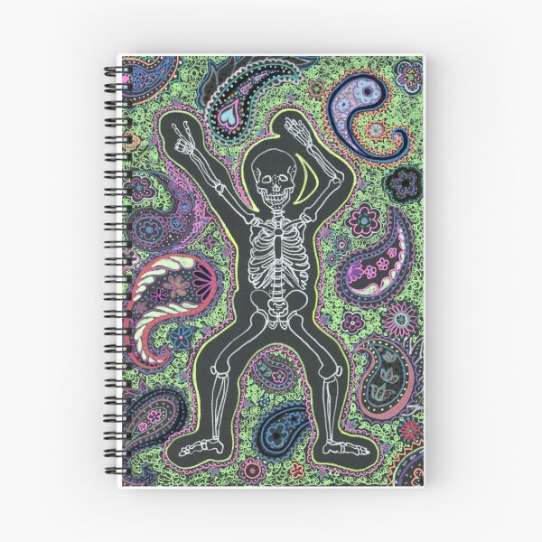 Item preview, Psychedelic Dancing Skeleton designed and sold by xDannyShermanx.