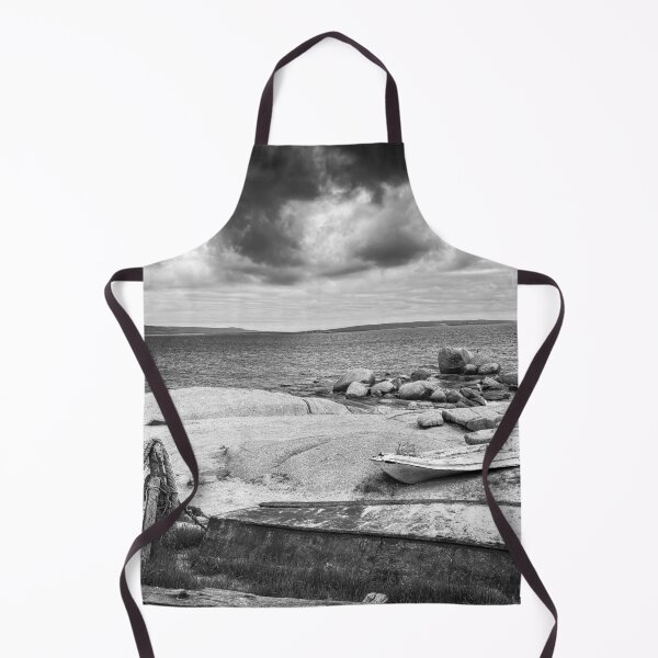 Item preview, Vintage Abandoned Fishing Boats on a Rocky Seashore Fine Art designed and sold by Faith Based Decor & Art &Gifts.