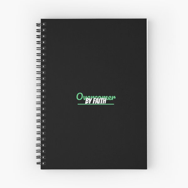 Item preview, Overcomer By Faith Christian Inspirational Encouragement designed and sold by 198tees.