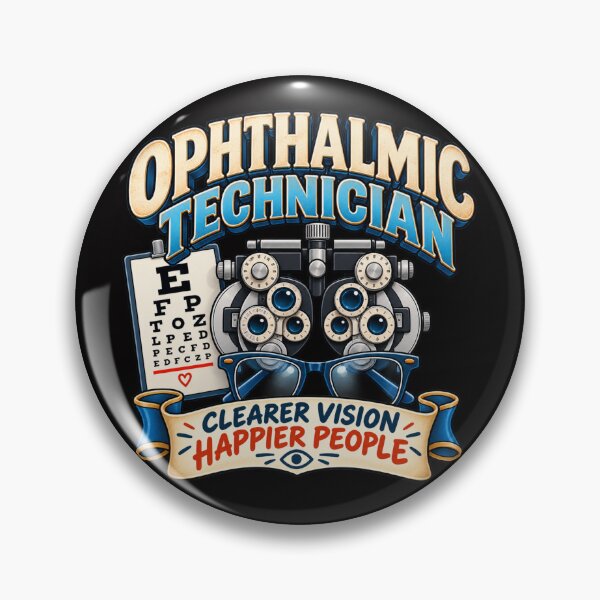Item preview, Ophthalmic Technician – Clearer Vision Happier People designed and sold by Tadeusz1.