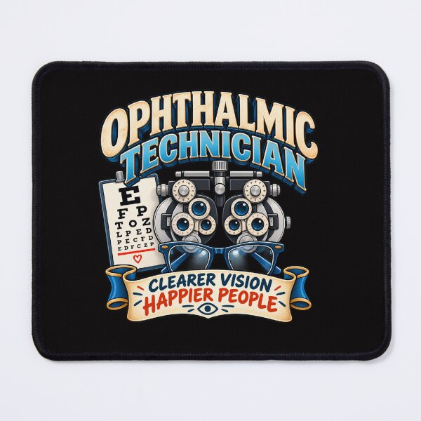 Item preview, Ophthalmic Technician – Clearer Vision Happier People designed and sold by Tadeusz1.