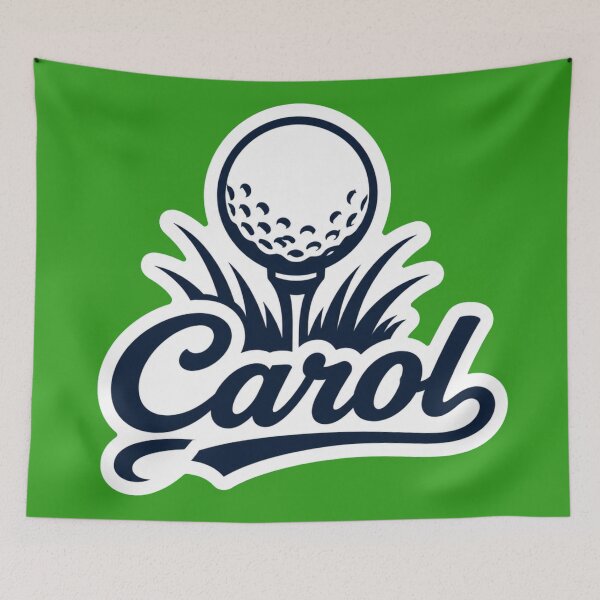 Item preview, Carol golf name Art designed and sold by The Digital Compass.
