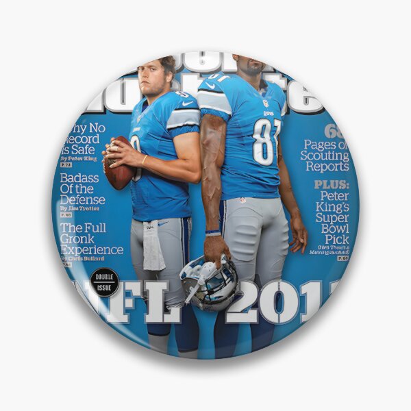 Item preview, Matthew Stafford and Calvin Johnson Football Preview Design designed and sold by DBZFans.