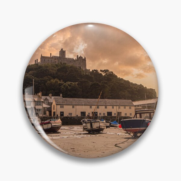 Item preview, St Michaels mount Cornwall sunset designed and sold by kathleenjean.