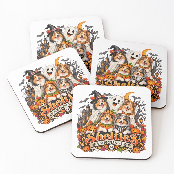 Item preview, Sheltie Halloween Because People Are Creepy designed and sold by TadeoNivar.