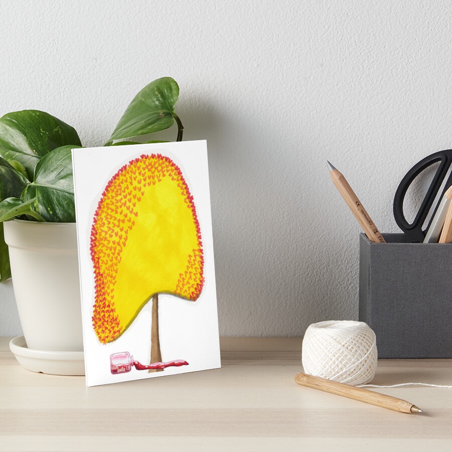 Item preview, Art Board Print designed and sold by A-P-Ink.