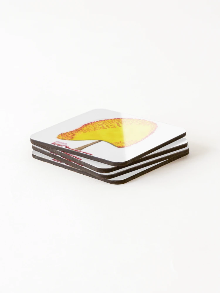 Thumbnail 4 of 5, Coasters (Set of 4), Maple Tree designed and sold by A-P-Ink.