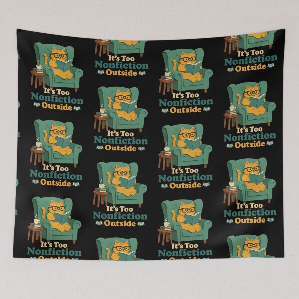 Item preview, It's Too Nonfictiony Outside designed and sold by Positive&FunnyThings.