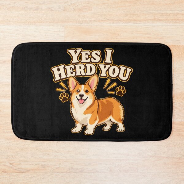 Item preview, Yes I Herd You Funny Corgi Dog Pet Lover Humor Retro  designed and sold by Photo-Sphere101.
