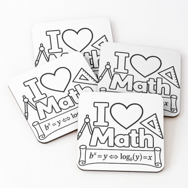 Item preview, I Love Math T-Shirt | Funny Mathematics Lover Design | Math Teacher & Student Gift designed and sold by CraftNestNoor.