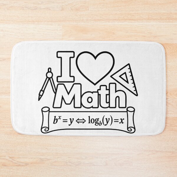 Item preview, I Love Math T-Shirt | Funny Mathematics Lover Design | Math Teacher & Student Gift designed and sold by CraftNestNoor.