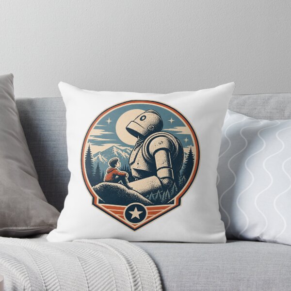 Item preview, Retro Inspired Robot Design Featuring a Giant Iron Machine Artwork designed and sold by BrattyCatty.
