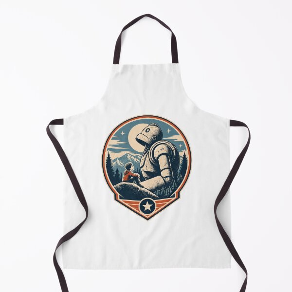 Item preview, Retro Inspired Robot Design Featuring a Giant Iron Machine Artwork designed and sold by BrattyCatty.