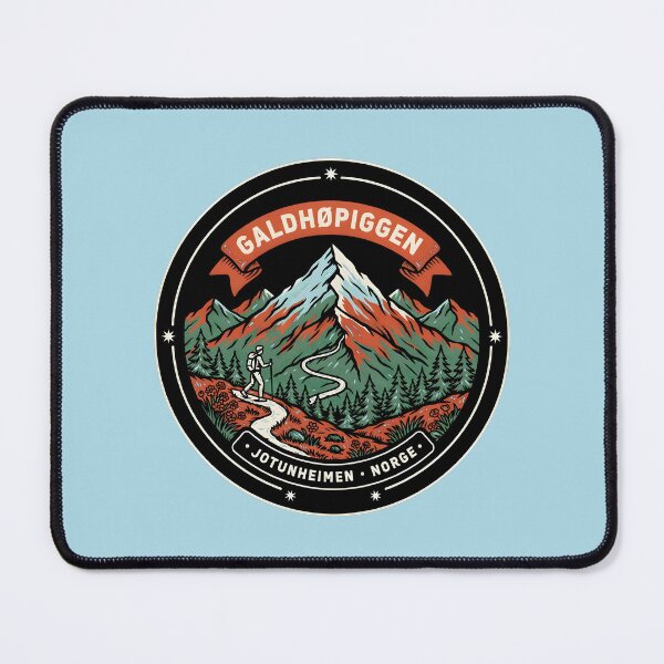 Item preview, Galdhopiggen Norway Hiking Jotunheimen Mountain Peak designed and sold by Redgiant87x.