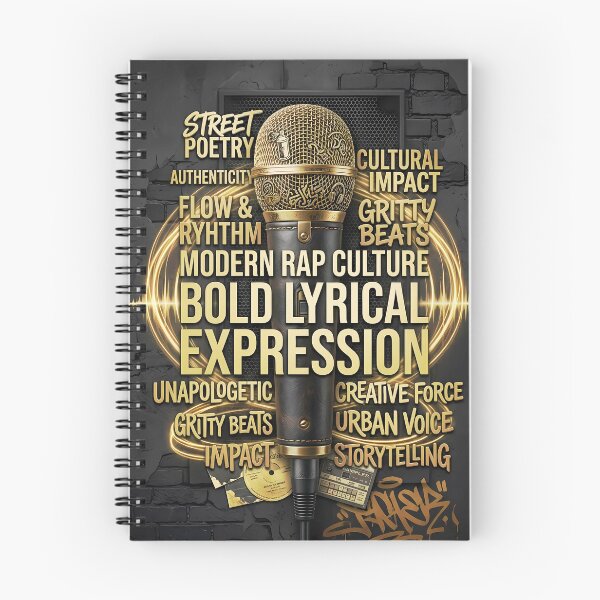 Item preview, Golden Mic: The Voice of Modern Rap” designed and sold by  Mudikeys.