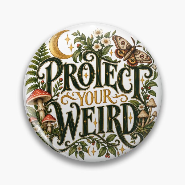 Item preview, Protect Your Weird designed and sold by Claudia Bartoli-McKinney.