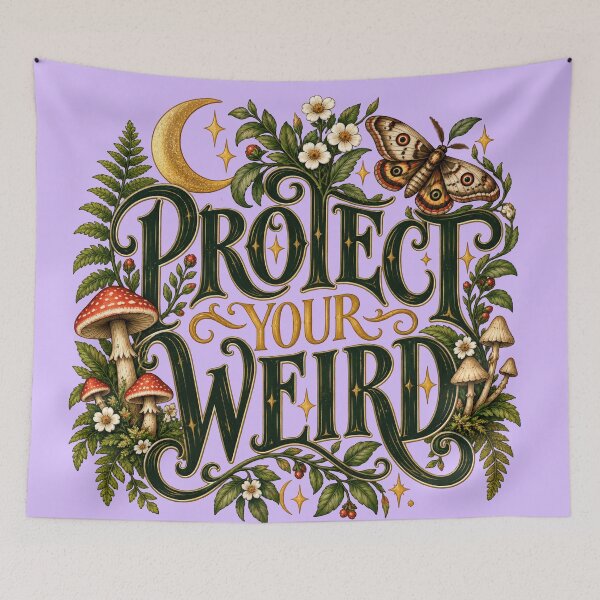 Item preview, Protect Your Weird designed and sold by Claudia Bartoli-McKinney.