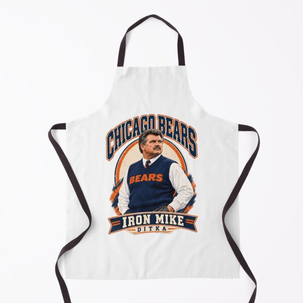 Item preview, Mike Ditka, Chicago Bears Iron Mike Football designed and sold by KeveElise.