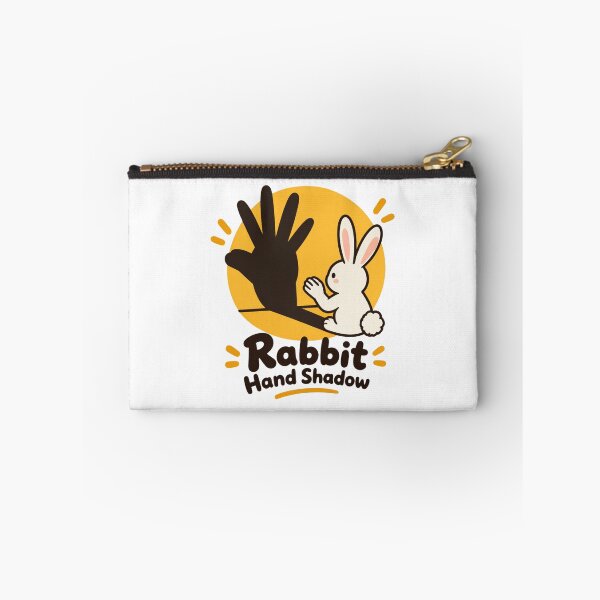 Item preview, Rabbit Hand Shadow Art - Cute and Playful Silhouette Design designed and sold by BrattyCatty.