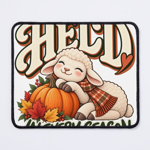 Item preview, Held In Every Season – Cute Christian Lamb Autumn Faith designed and sold by FaithArt777.