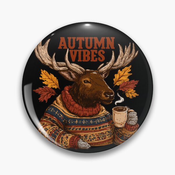 Item preview, Cozy Autumn Deer in Sweater - Autumn Vibes designed and sold by AceEye.