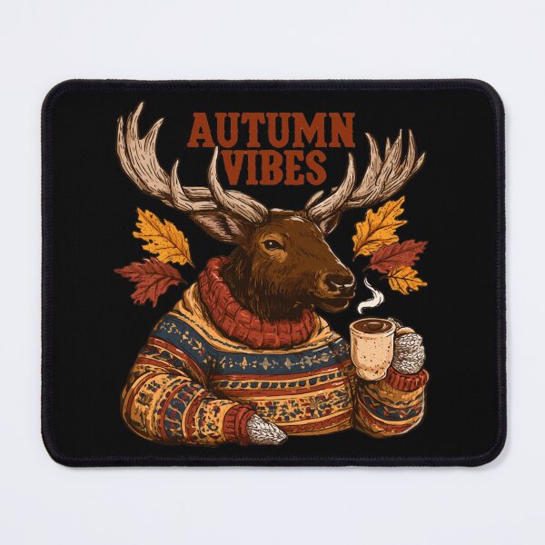 Item preview, Cozy Autumn Deer in Sweater - Autumn Vibes designed and sold by AceEye.