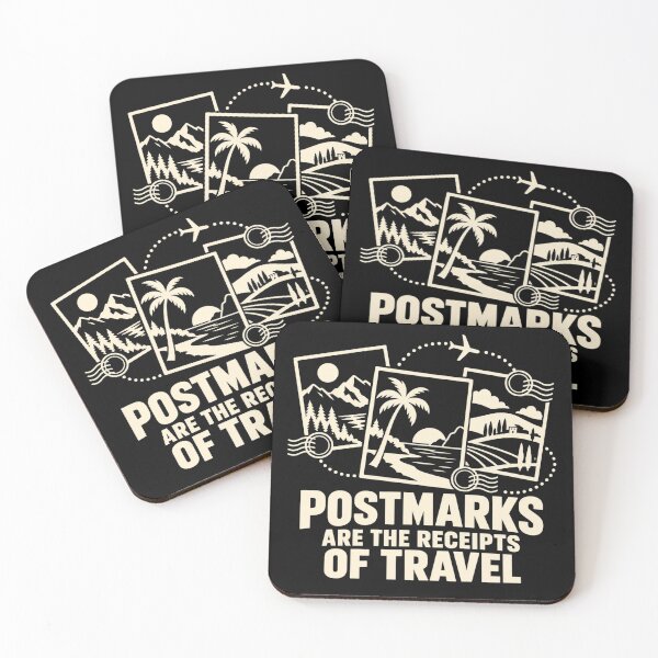 Item preview, Postmarks Are The Receipts Of Travel Postcard Lover designed and sold by DreamLayerStudio.