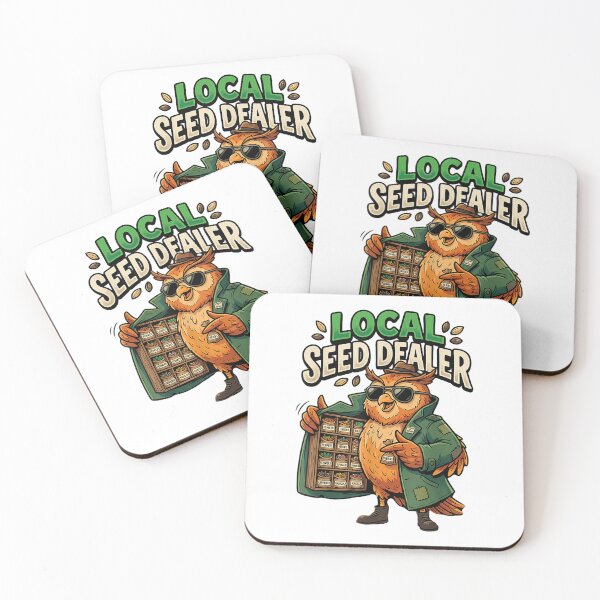 Item preview, Local Seed Dealer Funny Gardening Owl designed and sold by TadeoNivar.